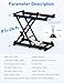 DIHOOL Electric Scissor Lift Table, 440Lbs Capacity, 8.07