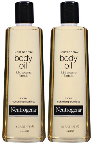 Body Oil, Light Sesame Formula, 16 oz, 2 pk