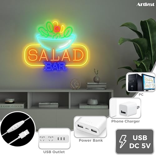 Néon LED basse consommation et haute luminosité pour buffet et café - 4