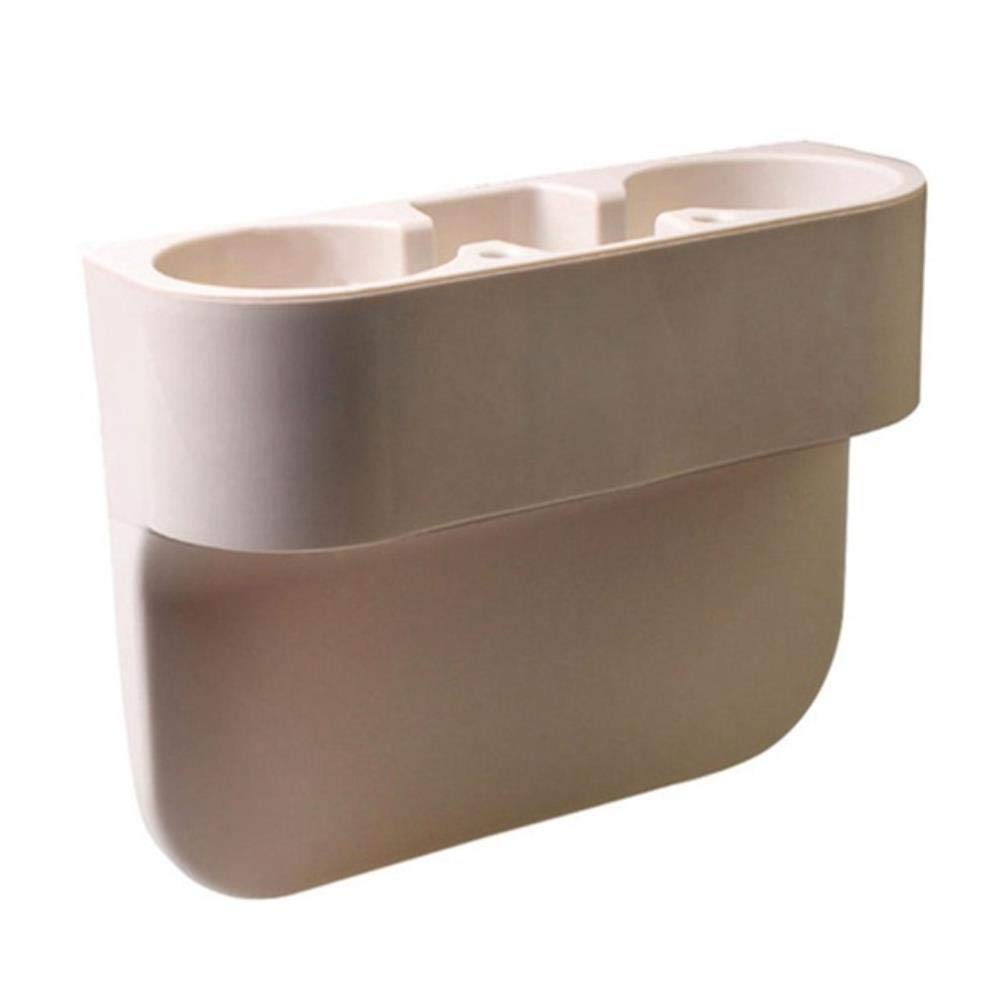JUECANBlack Car Seat Gap Slit Pocket Storage Organizer Stowing Tidying Box Holder Case Plastic Drink Racks Phone Stand,A