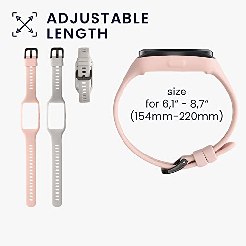 Kwmobile 2x Cinturino TPU Silicone Fibbia