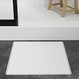 Arm & Hammer Comfort Touch Performance Non-Slip Foam Bath Mat for Showers and Tubs, 21 x 21, White