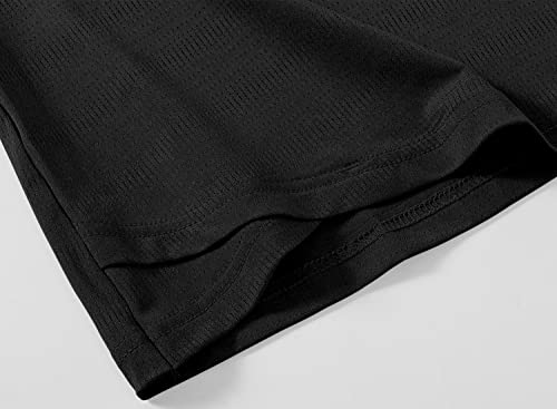 Image of Gopune Women's V Neck Golf Polo Shirts Collarless Short Sleeve Lightweight Quick Dry Tennis Running T-Shirts
