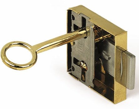 CERRADURA MUEBLE APLACAR 206A DE 30