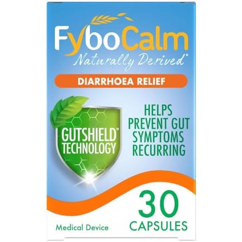 Fybocalm Capsules for IBS Diarrhoea Relief Cover