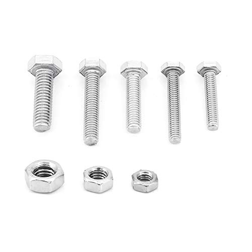 Yuhtech Set di bulloni e dadi, 510 pcs viti a