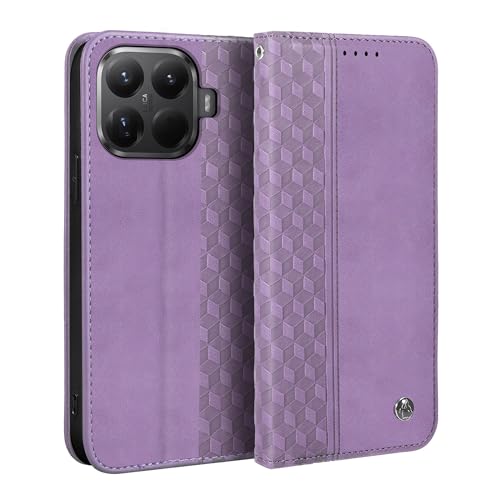 Gedurya Xiaomi 15T Pro ケース 手帳型 シャオミ15tプロ 用 ケース手帳型 シャオミ15t pro 携帯カバー Xiaomi 15Tプロ スマホケース ひし形柄 マグネット式 スタンド機能 カード収納 財布型 軽量 薄型 全面保護