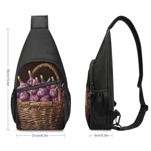 Sling Bag para mujeres y hombres mochila pequeña crossbody miniatura 2