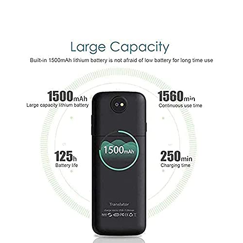 Traducteur vocal intelligent 76 langues avec écran tactile réactif