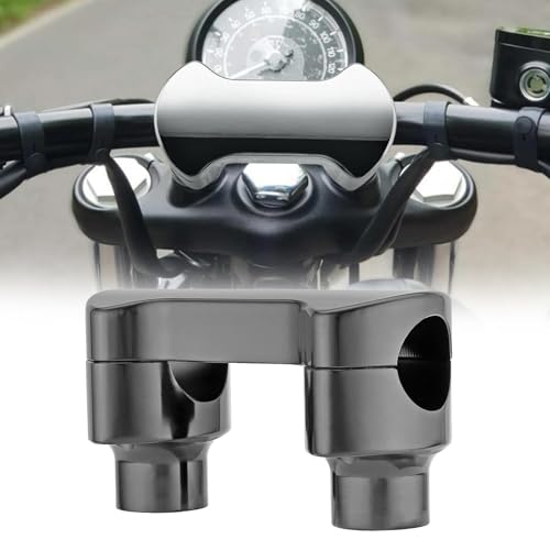 Kit rehausseur universel 2 pouces pour pince guidon 1.25 pouce de moto Harley