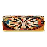 Piolysio Dart Board Toilet Paper Basket Toilet Organizer with Handle Bathroom Decor Storage for Kitchen, Bedroom, Closet