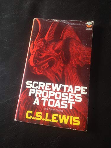 Screwtape proposes a toast and other pieces B0000CMF8G Book Cover