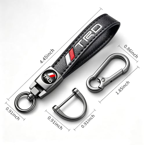 Image of Car Keychain Key Ring Accessories black