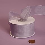 Silver Shimmer Sheer Organza Ribbon, 7/8