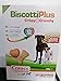 CRANCY BISCOTTI PLUS Alimento seco complementario para perros adultos, galletas horneadas para mascotas, premios sin colorantes, contienen 12 vitaminas, minerales y aditivos nutricionales, 500 g