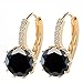 wangbadan Boucles d'oreilles à l'élément de Mode pour Boucles d'oreilles de Cristal coloré Vintage Strass déclaration Bijoux de Mariage femmes-E398