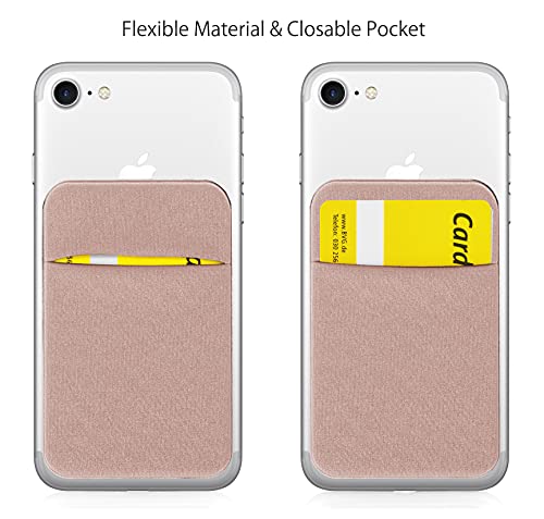 MyGadget Parent_Smartphone_Card_Holder_Version_1_with_RFID, roze goud, Kartenfach Geschlossen, Minimalistisch - Image 5