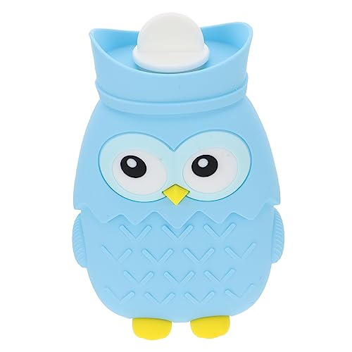 Yardwe 1 Pieza Bolsa De Agua De Búho Cálido Calentador De Manos Duradero Más Cálido Calentador De La Mano Las Manos Calentadores De Brazos Motorizado Recargable Batería Gel De Sílice Blue