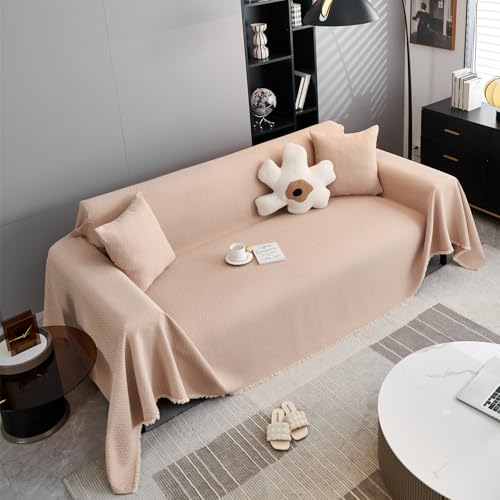 Couverture canapé multifonction anti-poussière grand format 5 places
