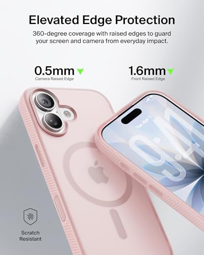 Image of Belkin iPhone 17 Case | Slim, Anti-Yellowing, Anti-Scratch, 4M Drop Protection | 2 Years Warranty | Grip - Pink
