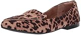 Amazon Essentials Women's Loafer Flat, Leopard, 9 B US