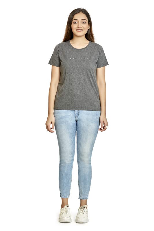 celsius Women's Round Neck Half Sleeve T-Shirt-picture-17