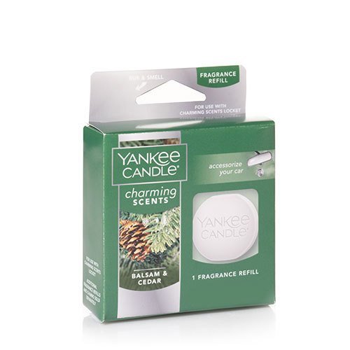 Yankee Candle Balsam & Cedar Charming Scents Fragrance Refill, Festive Scent