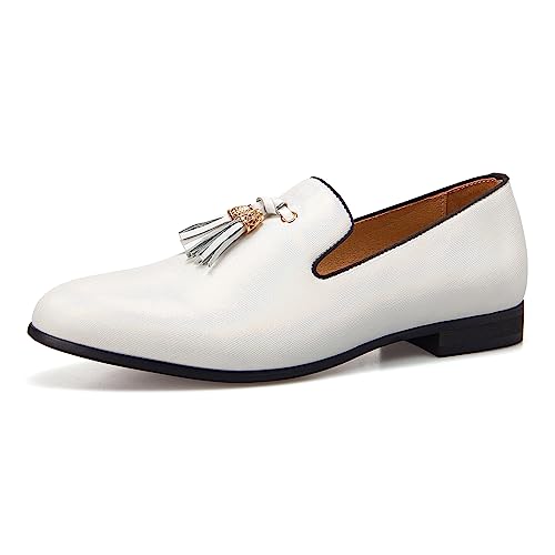 Image of JITAI Men's Fashion Loafers Wedding Shoes Loafers for Men Party Shoes | Dress Shoes