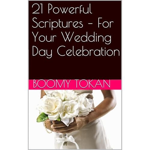 21 Powerful Scriptures – For Your Wedding Day Celebration Audiolibro Por Boomy Tokan arte de portada