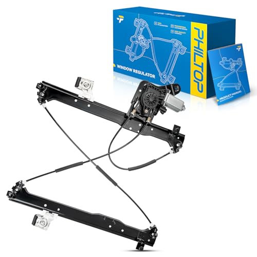 Image of PHILTOP Rear Left Driver Side 741-578 Power Window Regulator w /Motor