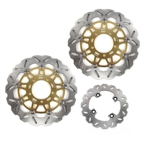 Rotors de frein Kawasaki ZX-6R à dissipation thermique maximale pour circuit et route