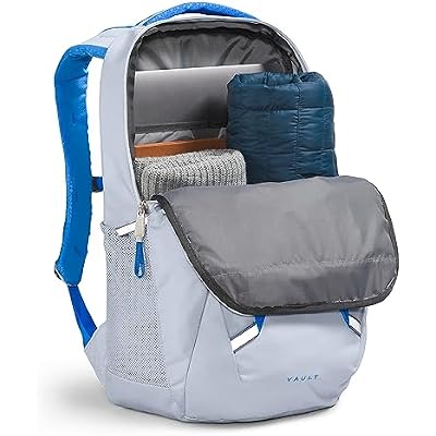 The North Face Women's Vault Everyday Laptop Backpack, Dusty Periwinkle/Optic Blue, One Size