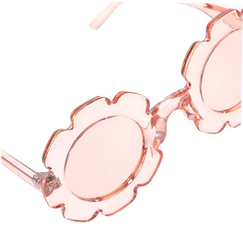 Boys Sunglasses Boys and Girls Pink Sunflower Frame Glasses Girl Hippie Glasses3