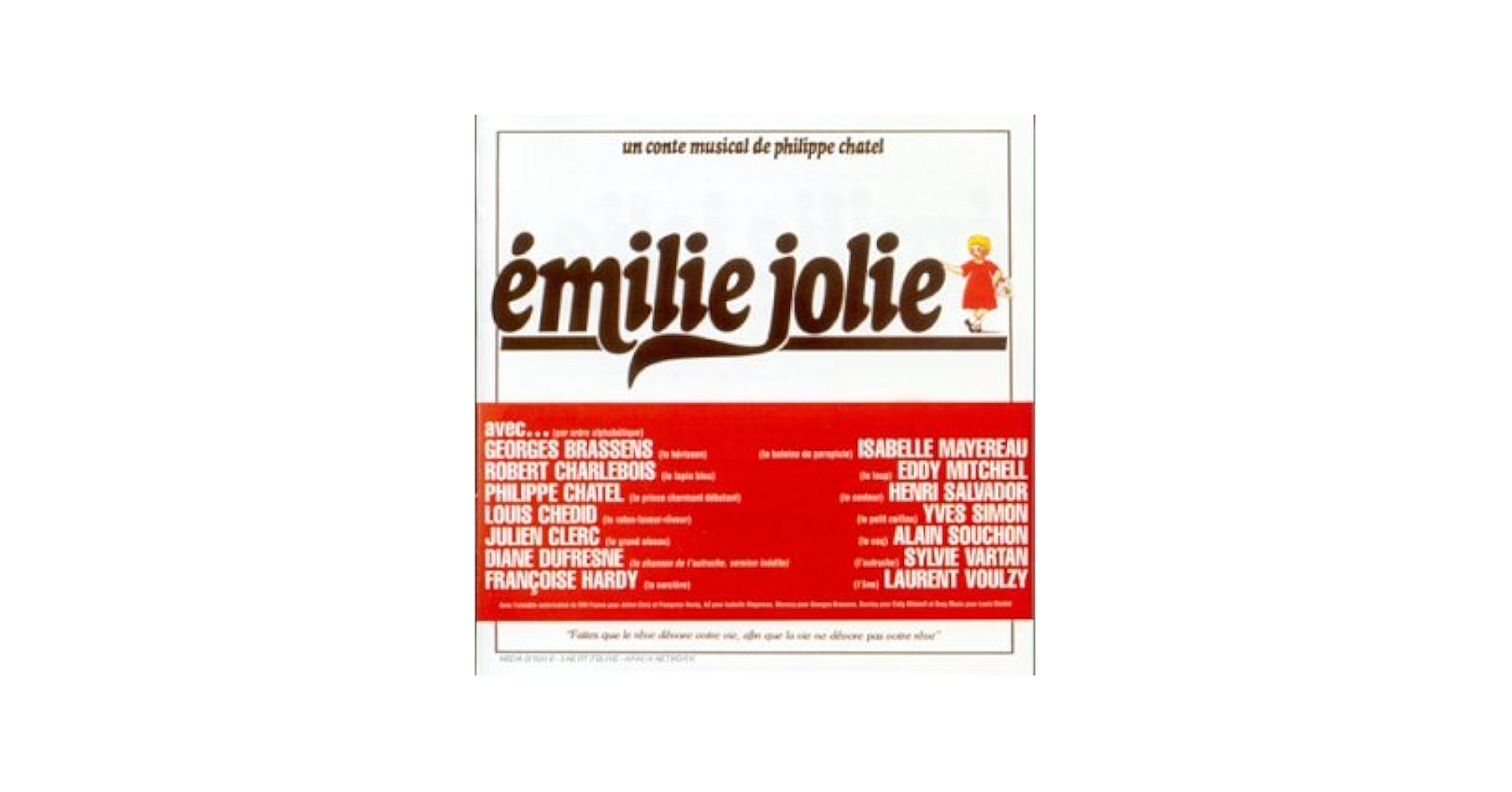 Amazon.com: Emilie Jolie (1979 French Studio Cast): CDs & Vinyl