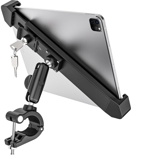 Dosvsi Soporte Antirrobo Tablet para Moto, [Aluminio Robusto] Soporte Tablet Antirrobo Moto...