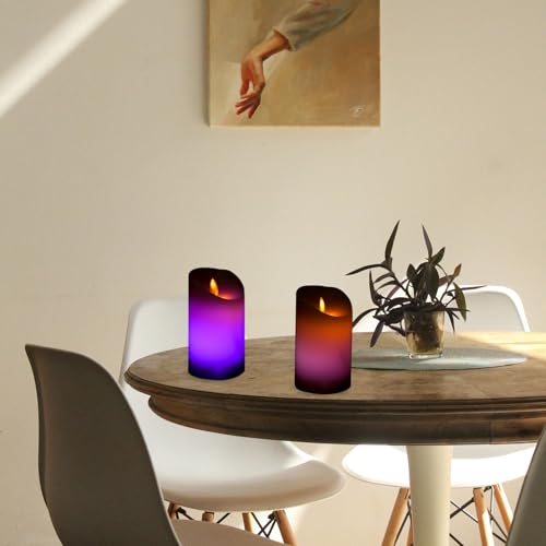 Velas LED programables para ambientar cenas románticas y bodas elegantes 7