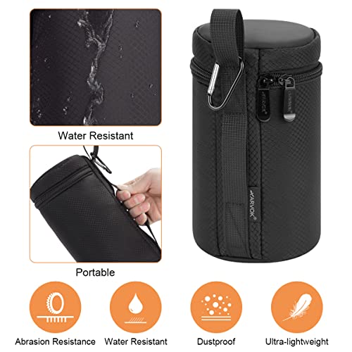 Protection objectif reflex contre les rayures avec ce sac épais Arvok - 4