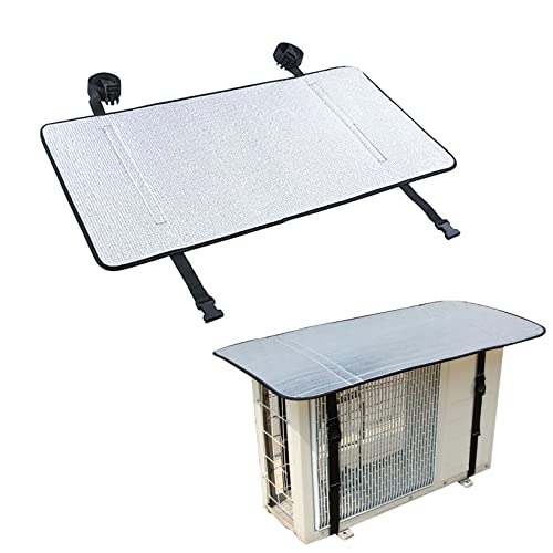 Cubierta de aire acondicionado para exteriores y protector de CA de papel de aluminio 110x55 1