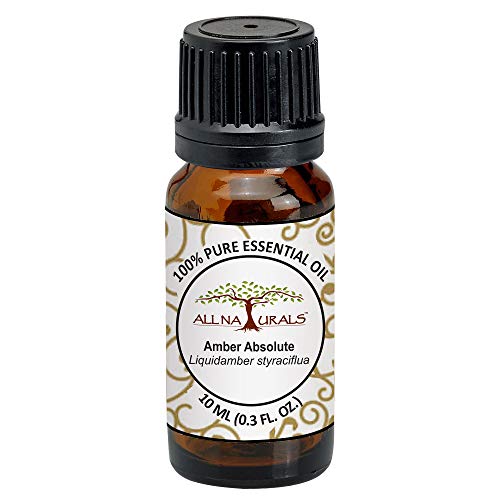 All Naturals Amber Absolute Essential Oil (Himachal) 100% Pure, E...
