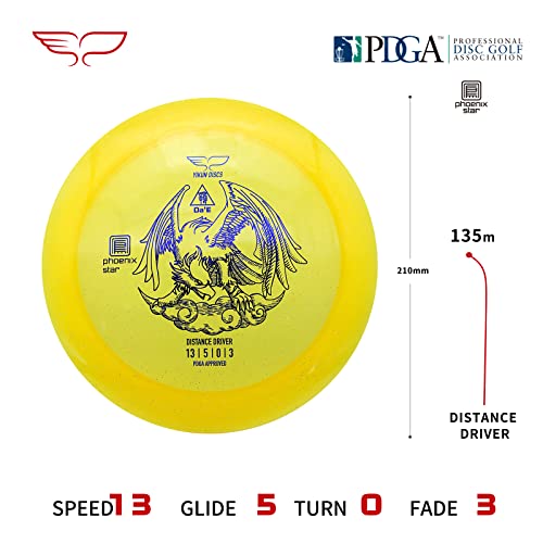 image for yikundiscs Yikun Disc Golf Disc Starter Set 3pcs Includes Golf Disc Dr