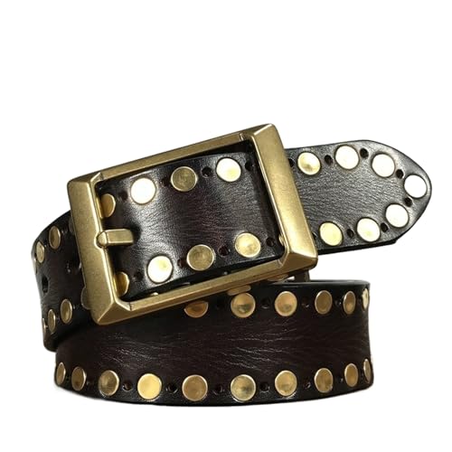 Ceinture à rivets homme style punk motard idéale pour vos sorties
