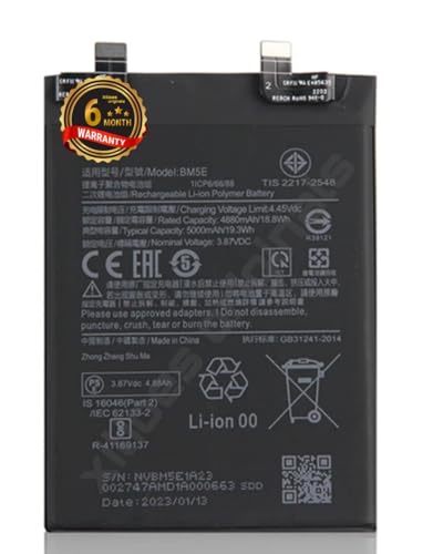 Image of BM5E Battery for Redmi K50 Pro 22021211RC Battery with 6 Month Warranty****(ZZ171)