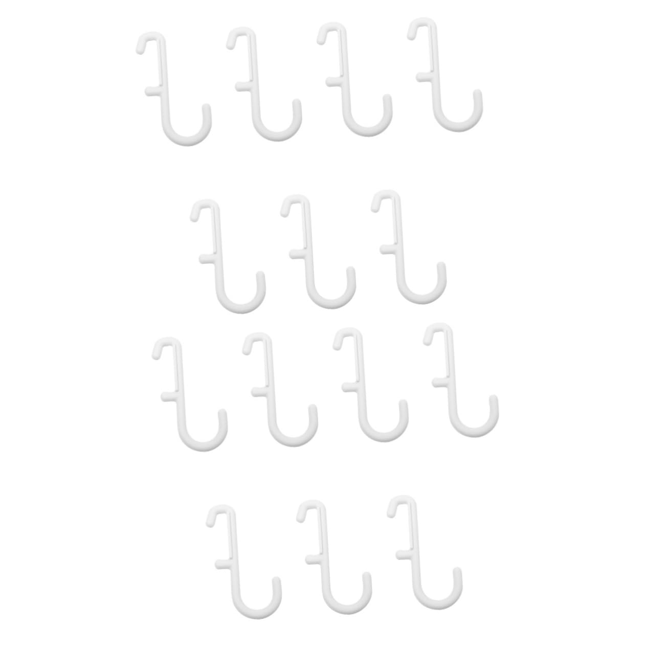Hohopeti 14Pcs Pegboard Hooks for Kitchen Bedroom and Office Versatile Hanging Hooks for Supermarket Hole Boards and Display Shelves