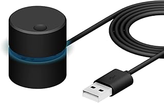 DKE USB PC Volume Control Knob Computer External Volume Remote Button Speaker Audio Multimedia Volume Control Adjuster with One Key Mute Function Support Win7/8/10/XP/Mac/Vista/Android/iOS