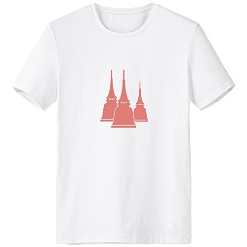 T-shirt Thaïlande anti-irritation sans étiquette en coton blanc col rond confortable