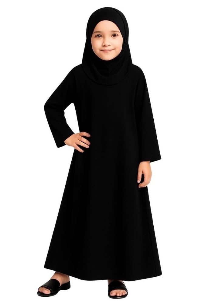 Modest & Stylish Instant Abaya Burkha Burqa for Girls, Ready to Wear Instant, Comfortable Fabric-image-17
