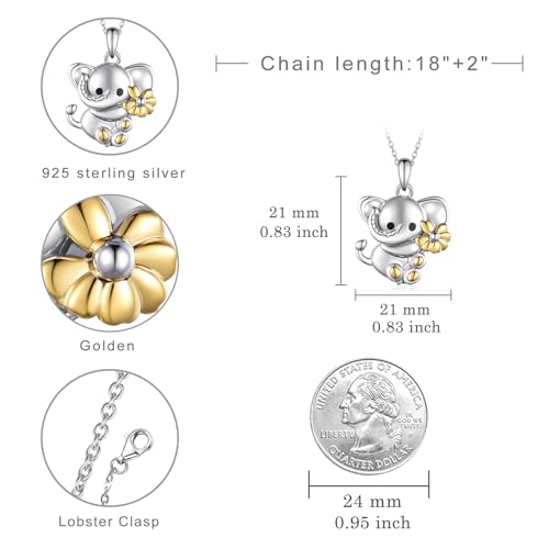 Sterling Silver Dachshund & Corgi Puppy Dog Necklace: Cute Animal Jewelry for Women4