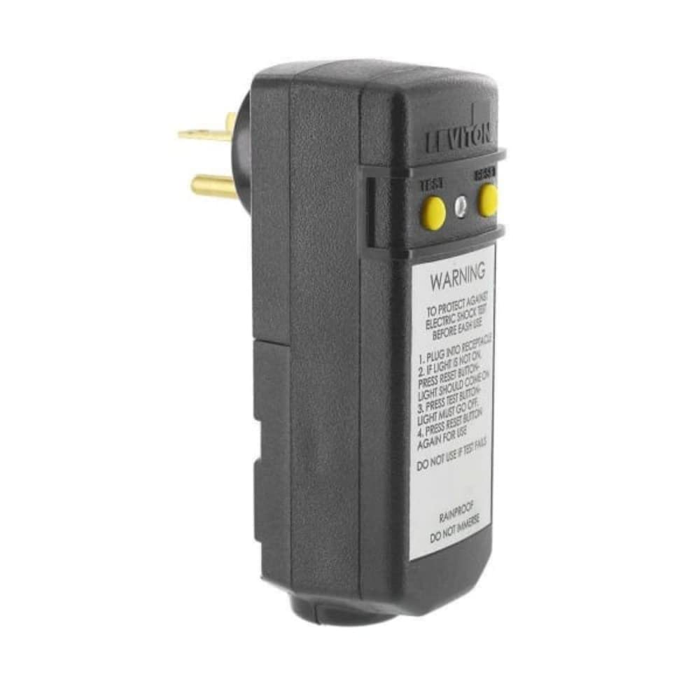 Hot Tub Compatible with Leviton GFCI Plug Electrical GFCI 120V, 20 Amp, No Cord FTCP16793