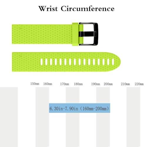 Bracelet montre Fenix 6S facile à monter en silicone souple et durable - 6