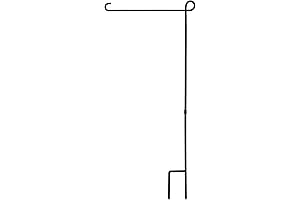 hogardeck Premium Garden Flag Stand Metal Weather-proof Yard Flag Holder